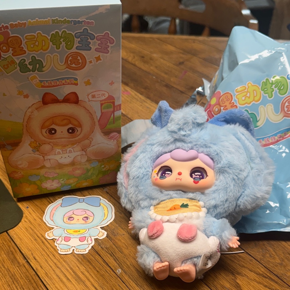 Adorable Blue Plush Toy for Kids
Cry Baby Animal Kindergarten